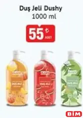 DUSHY DUŞ JELİ 1000 ML fiyat ve kampanya bilgisi